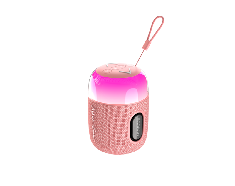 Egoboo X Maui Bt Led Pulse Speakers Pink
