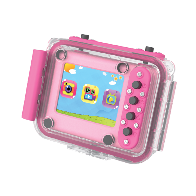 Kiddoboo Action Camera Splash Pink