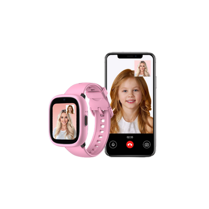 Kiddoboo 4G Smartwatch WatchMe K3 Gen2 Ροζ/Μωβ