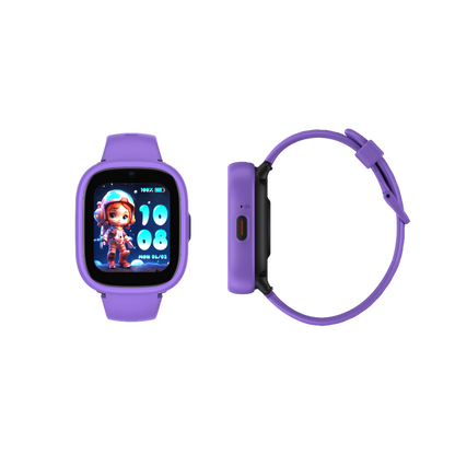 Kiddoboo 4G Smartwatch WatchMe K3 Gen2 Ροζ/Μωβ