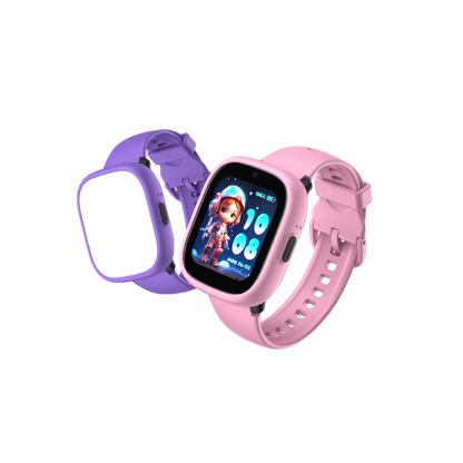 Kiddoboo 4G Smartwatch WatchMe K3 Gen2 Ροζ/Μωβ