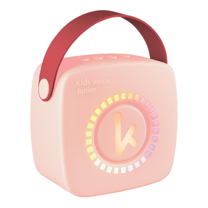 Kiddoboo mini Karaoke Speaker & Mic Pink