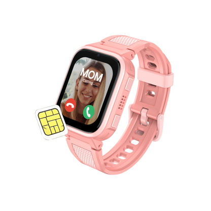 Kiddoboo x Lagenio WatchMe AI K10 4G Pink + SIM card