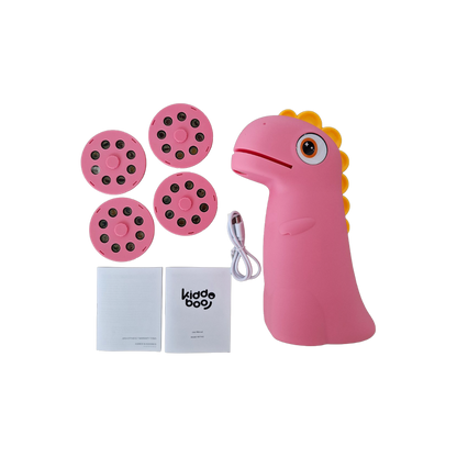 Kiddoboo Προτζέκτορας Ζωγραφικής Dino's Art Ροζ