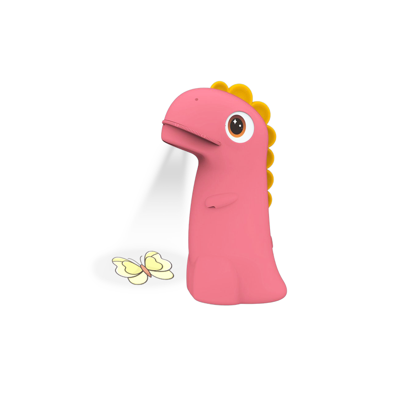 Kiddoboo Προτζέκτορας Ζωγραφικής Dino's Art Ροζ