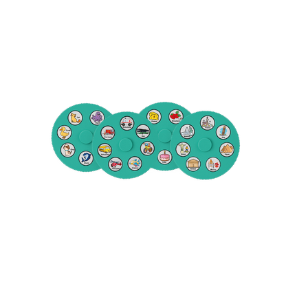 Kiddoboo Προτζέκτορας Ζωγραφικής Dino's Art Πράσινο