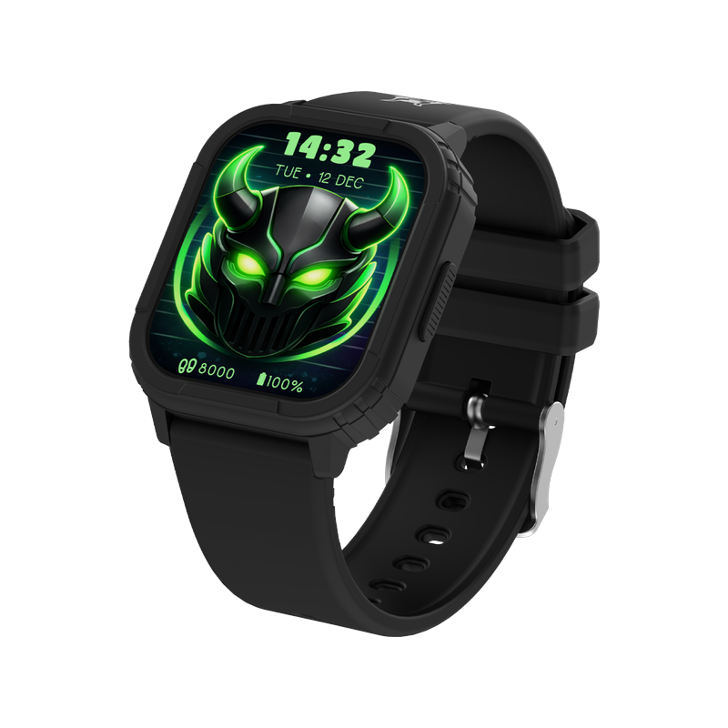Kiddoboo Goat Rage Gaming Smartwatch Μαύρο