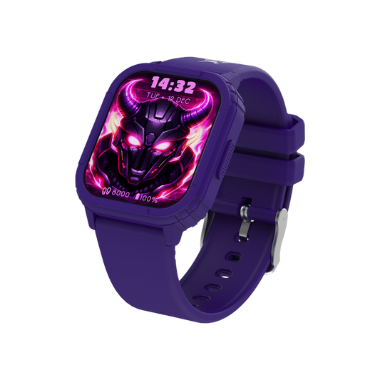 Kiddoboo Goat Rage Gaming Smartwatch Μωβ