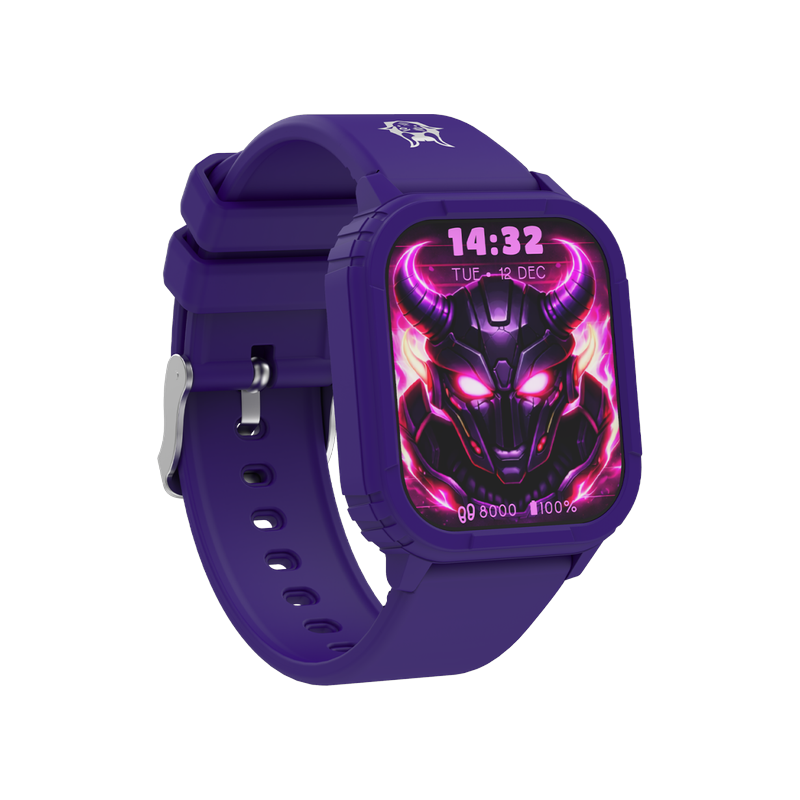 Kiddoboo Goat Rage Gaming Smartwatch Μωβ