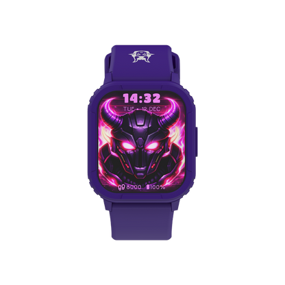 Kiddoboo Goat Rage Gaming Smartwatch Μωβ