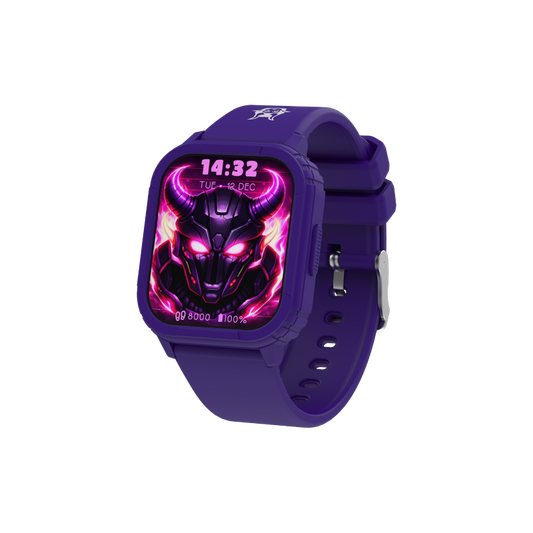 Kiddoboo Goat Rage Gaming Smartwatch Μωβ