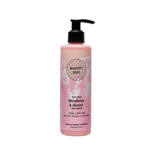 Macadamia & Almond Pink Shimmer  Body Lotion
