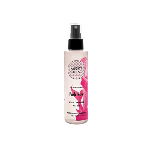 Pink Bow Face Hair Body Mist