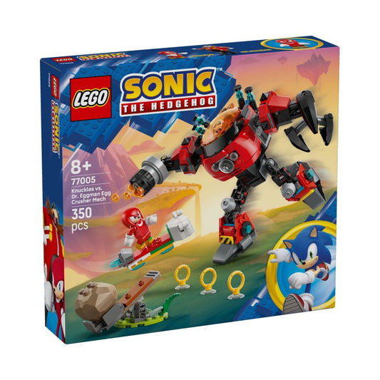 Sonic the Hedgehog: Knuckles vs. Dr. Eggman Egg Crusher Mech