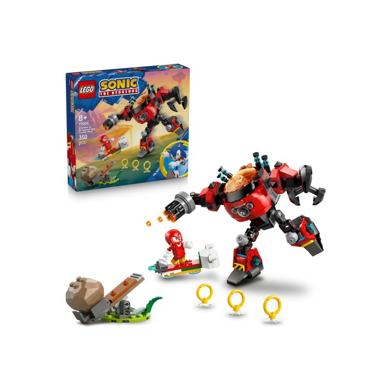 Sonic the Hedgehog: Knuckles vs. Dr. Eggman Egg Crusher Mech