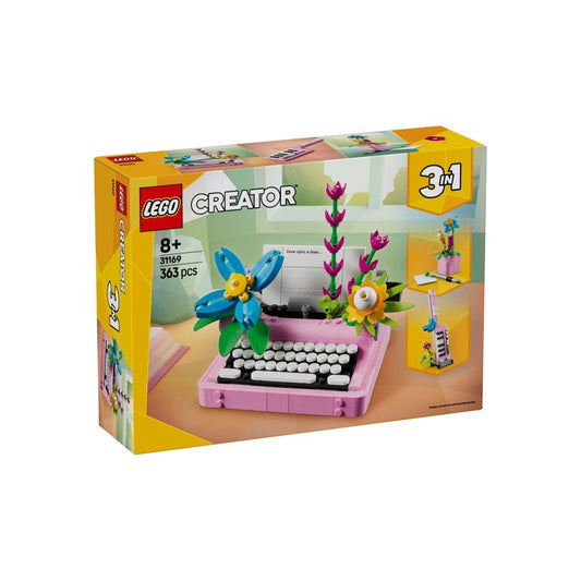 Creator: 3in1 Γραφομηχανή Με Λουλούδια