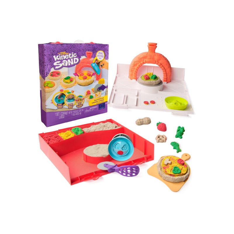 Kinetic Sand: Squish Pizza Set