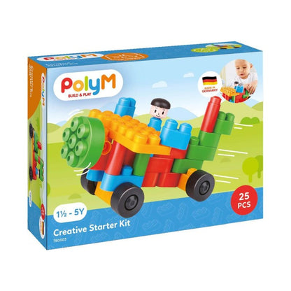 PolyM Σετ Κατασκευών Starter Kit 25 τμχ