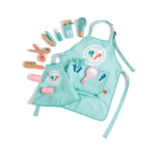 Ξύλινο Super Stylish Hair Salon Set