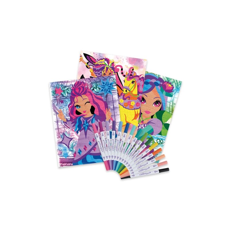 Nebulous Stars Color By Number Book Set-Mystery