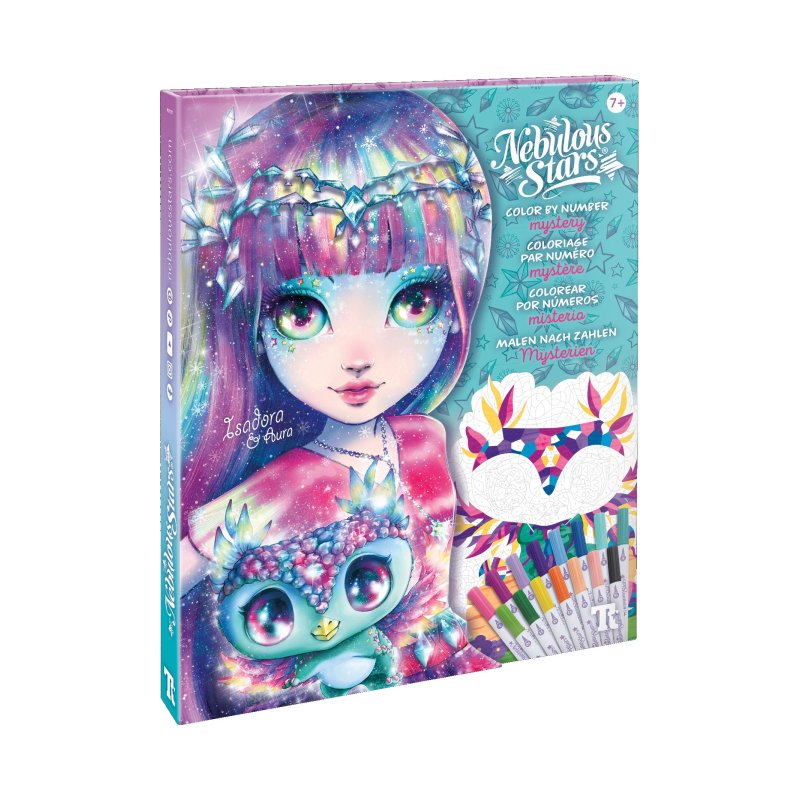 Nebulous Stars Color By Number Book Set-Mystery