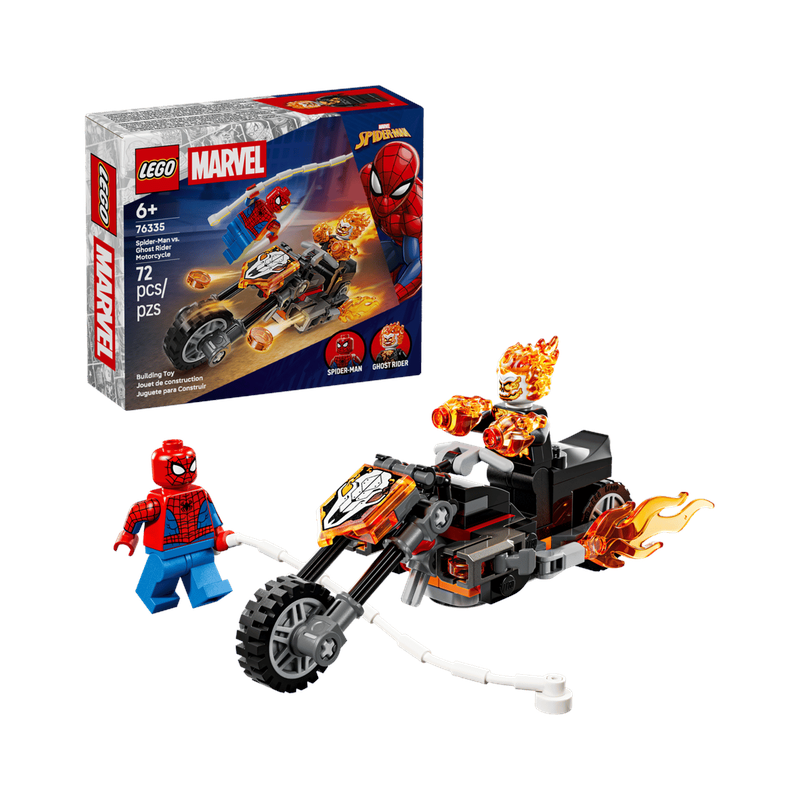 Marvel: Spider-Man vs. Ghost Rider Motorcycle