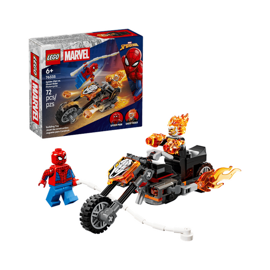 Marvel: Spider-Man vs. Ghost Rider Motorcycle