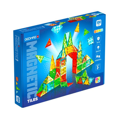Geomag Magnetic Tiles Gems 100pcs