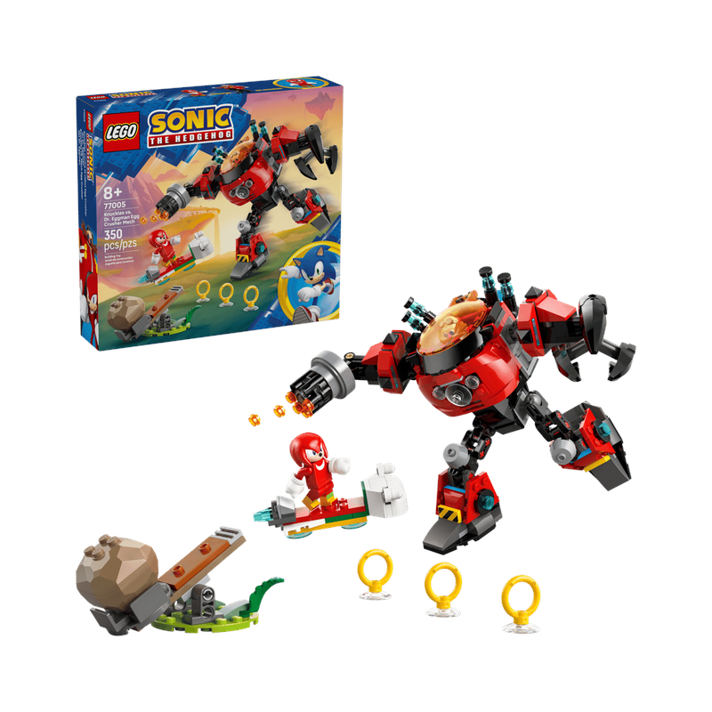 Sonic the Hedgehog: Knuckles vs. Dr. Eggman Egg Crusher Mech