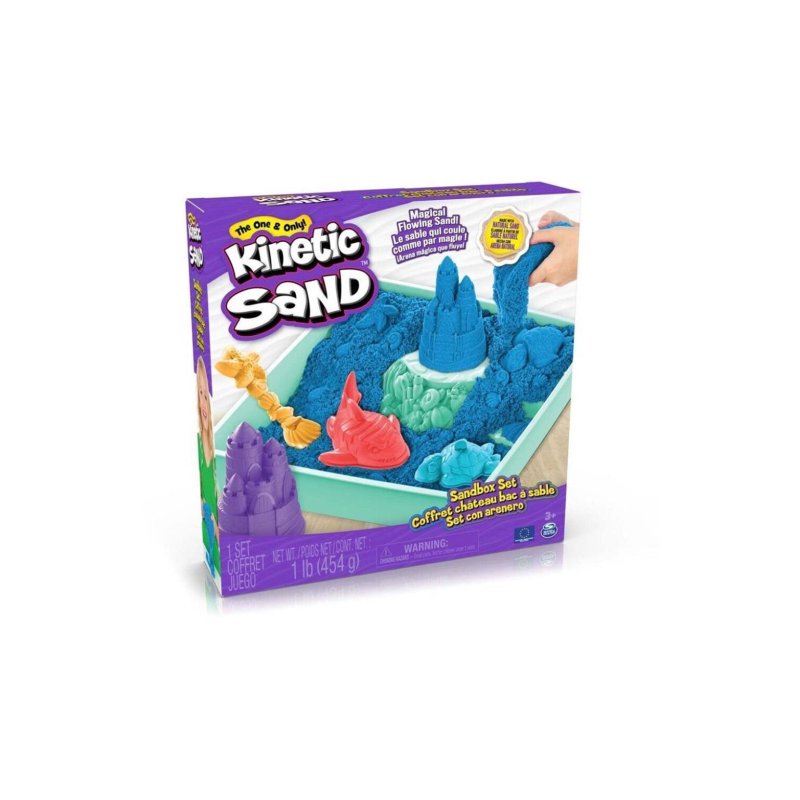 Kinetic Sand: Sandbox Set - Blue