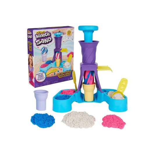Kinetic Sand - Χρωματιστό Παγωτατζίδικο