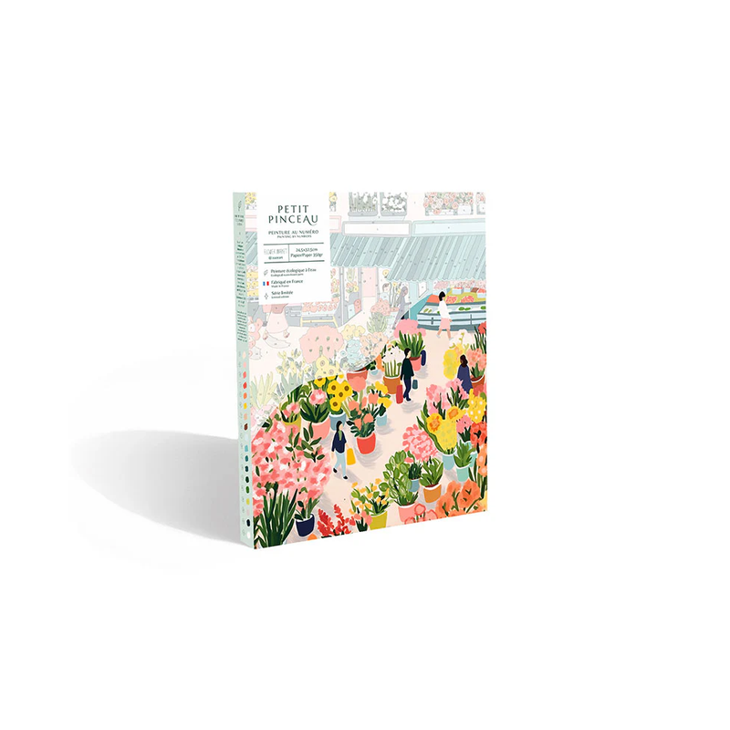 Petit Pinceau Σετ Ζωγραφικής Με Αριθμούς: Flower Market
