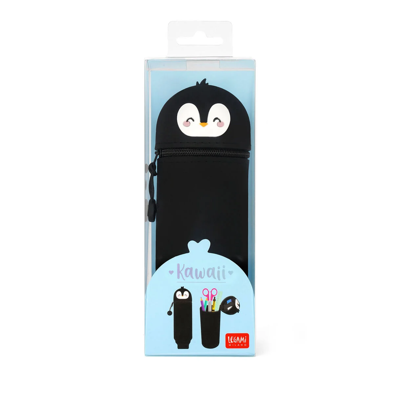 Κασετίνα Σιλικόνης 2-Σε-1 Penguin