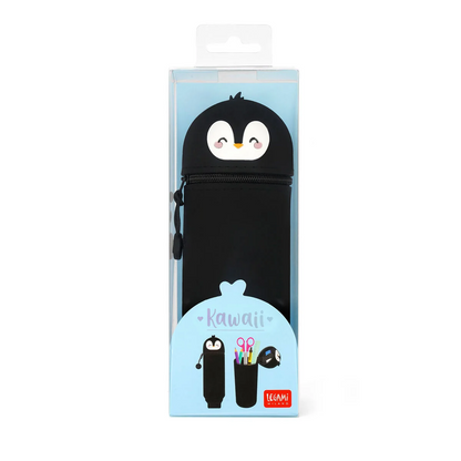 Κασετίνα Σιλικόνης 2-Σε-1 Penguin