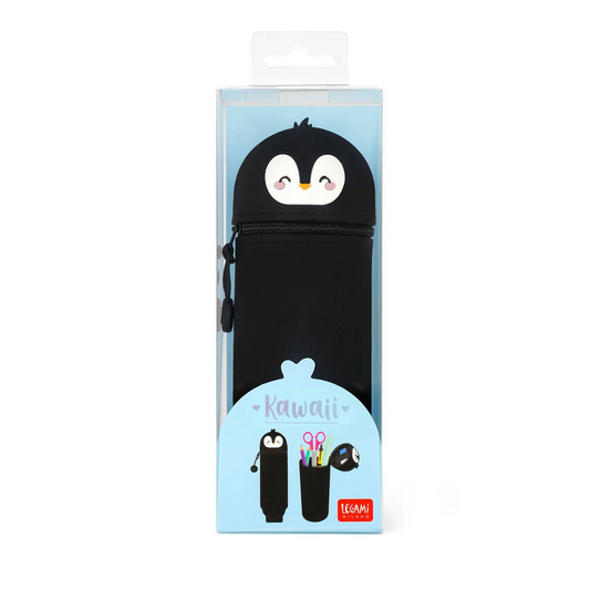 Κασετίνα Σιλικόνης 2-Σε-1 Penguin