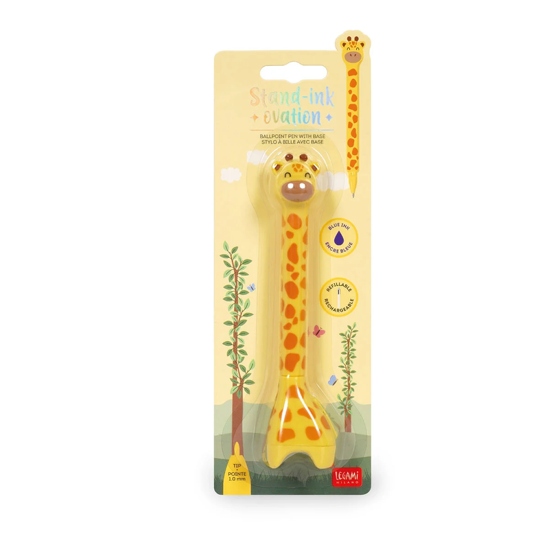 Στυλό με Βάση Stand‑Ink Ovation Giraffe
