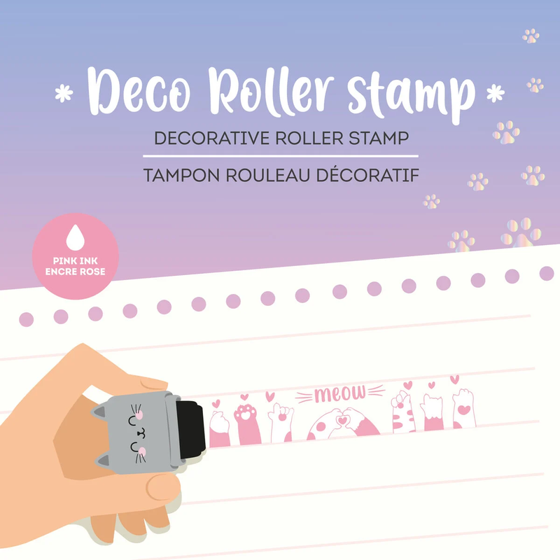 Διακοσμητικό Roller Stamp Kitty