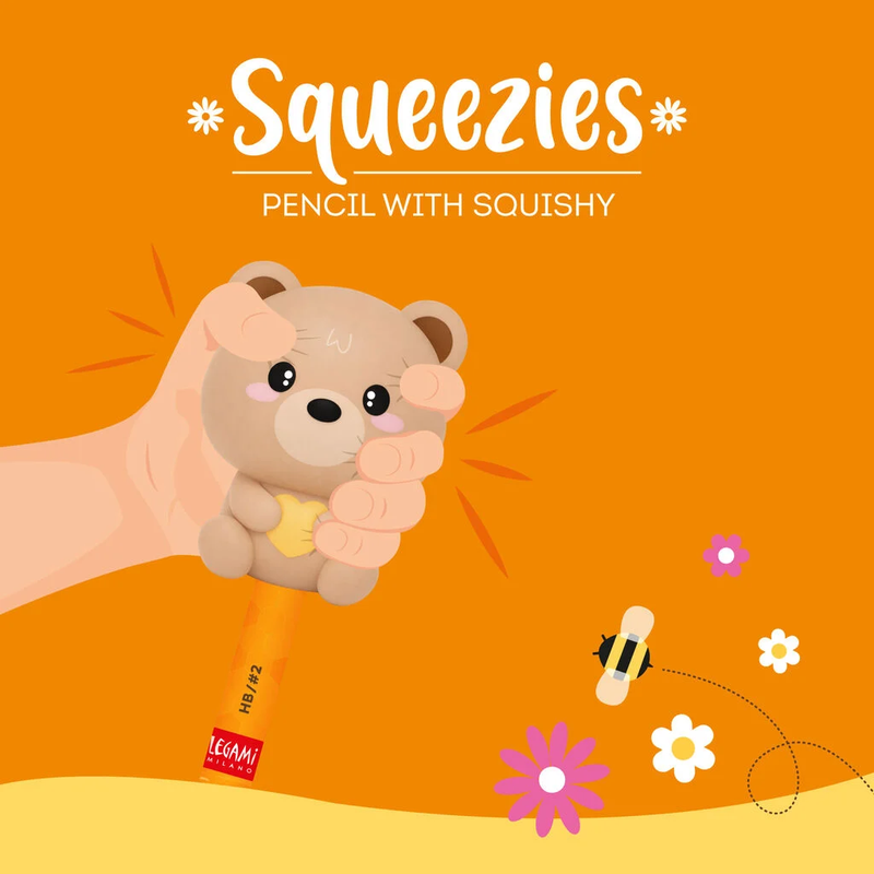 Μολύβι Με Squishy Teddy Bear