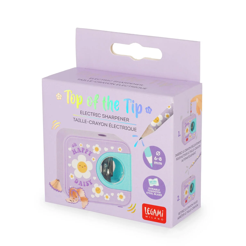 Ηλεκτρική Ξύστρα Legami Top of the Tip Daisy