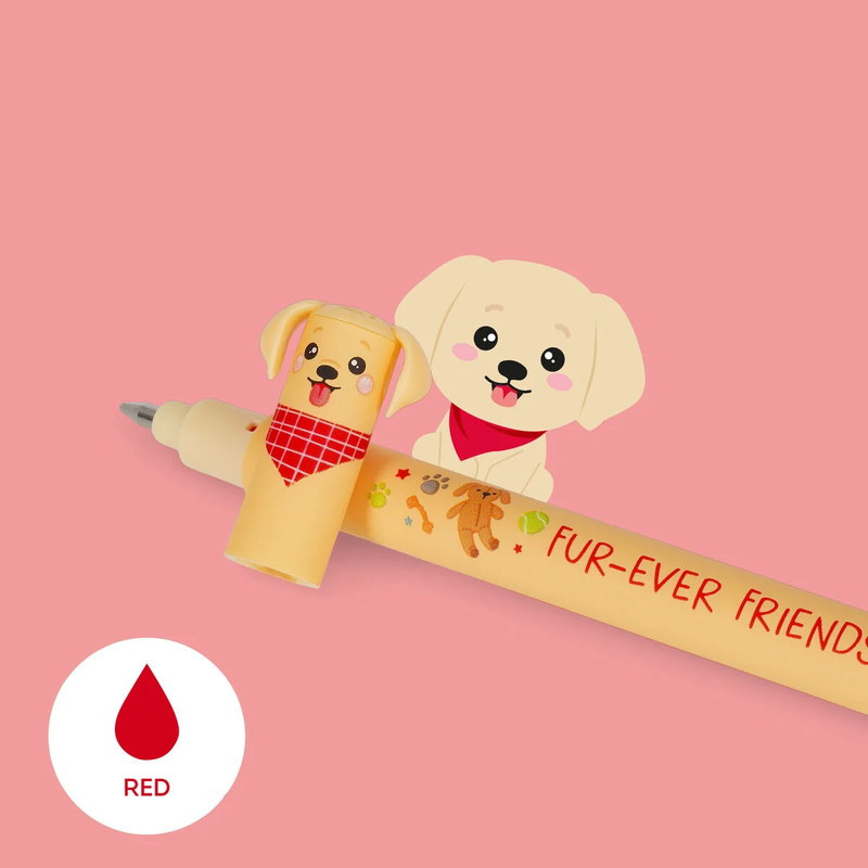 Σετ 3 Erasable Pens Fur‑Ever Friends Dog Edition