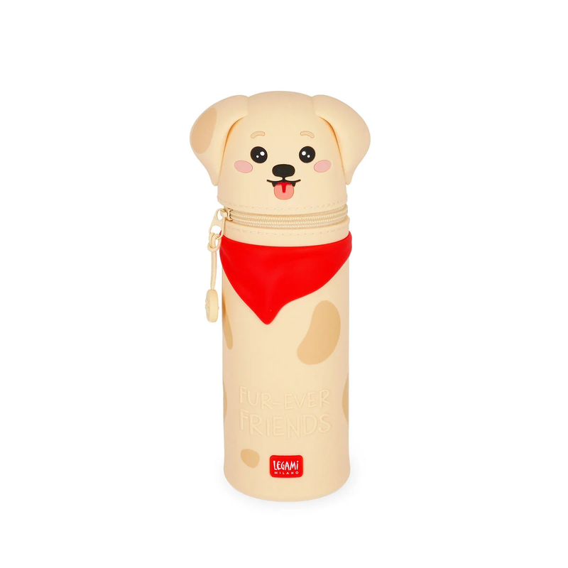 Κασετίνα Σιλικόνης 2-Σε-1  Golden Retriever Fur‑ever Friends