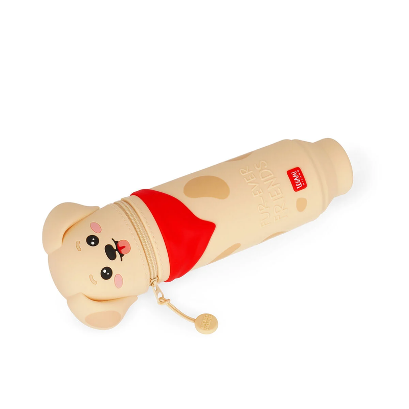 Κασετίνα Σιλικόνης 2-Σε-1  Golden Retriever Fur‑ever Friends