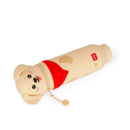 Κασετίνα Σιλικόνης 2-Σε-1  Golden Retriever Fur‑ever Friends