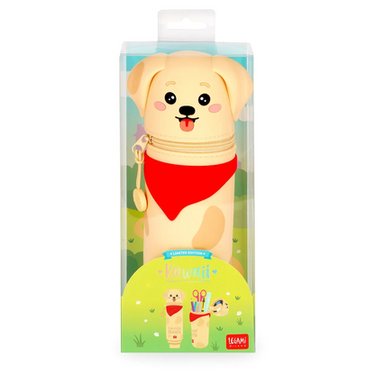 Κασετίνα Σιλικόνης 2-Σε-1  Golden Retriever Fur‑ever Friends
