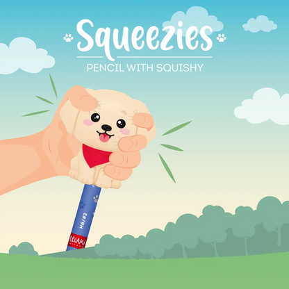 Μολύβι Με Squishy Golden Retriver