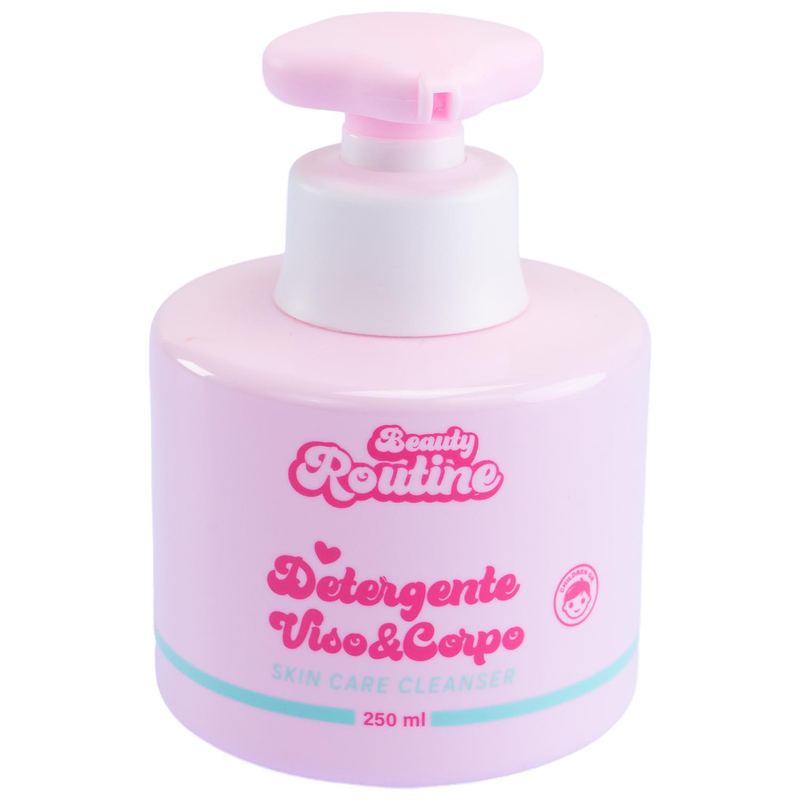 Beauty Routine Απαλό Καθαριστικό Προσώπου και Σώματος με Αντλία