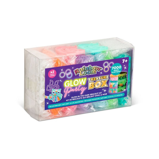Rainbow Loom Glow Party-Treasure Box