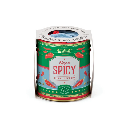Socks in a Can – Chilli Pepper