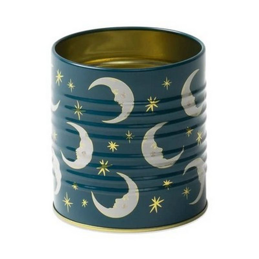 A Dopo Storage Tin Teal Moon