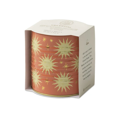 A Dopo Storage Tin Terracotta Sun